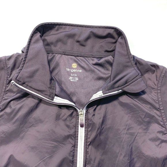 TANGERINE Running Jacket Nylon Fleece Lined S NWOT - Picture 2 of 12